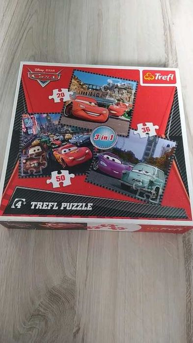 Puzzle Disney Auta 3w1