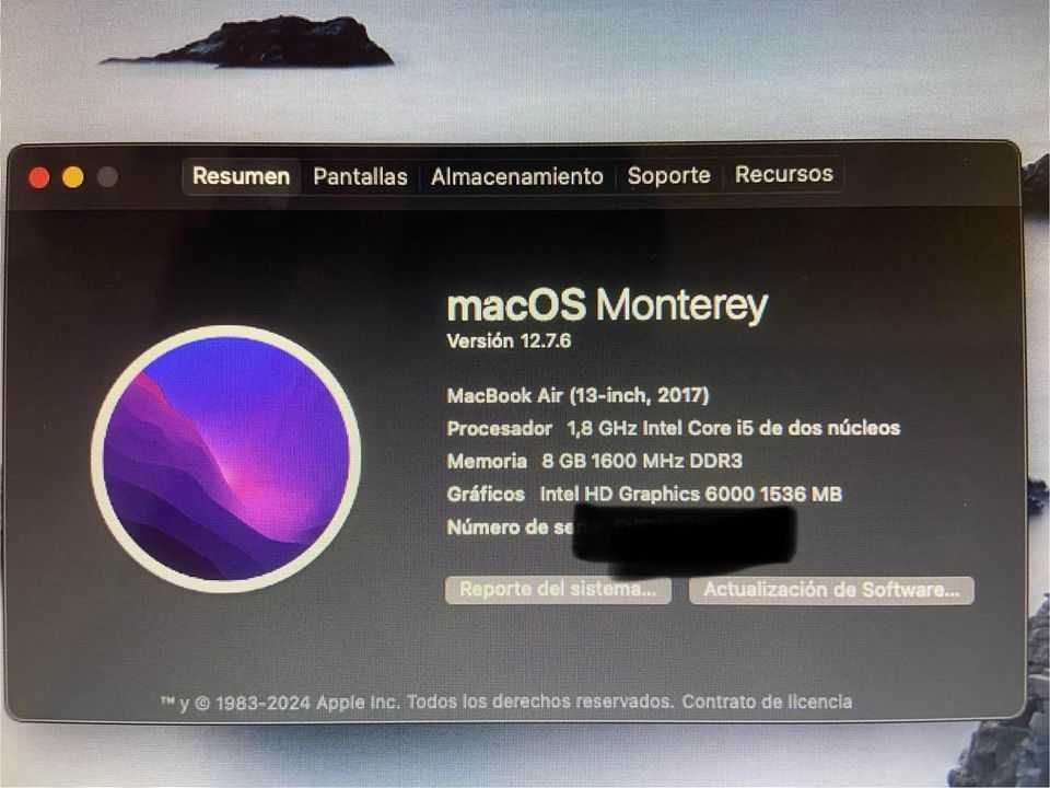 MacBook Air 2017 13'