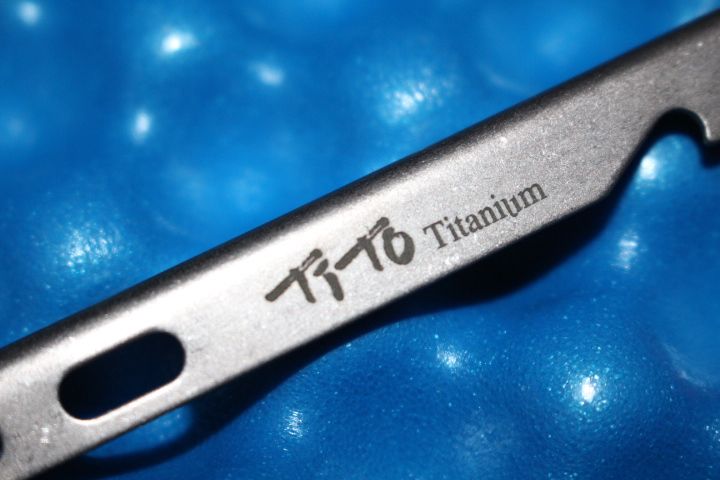 Титановые колышки для палаток TiTo Titanium титанові кілки для наметів
