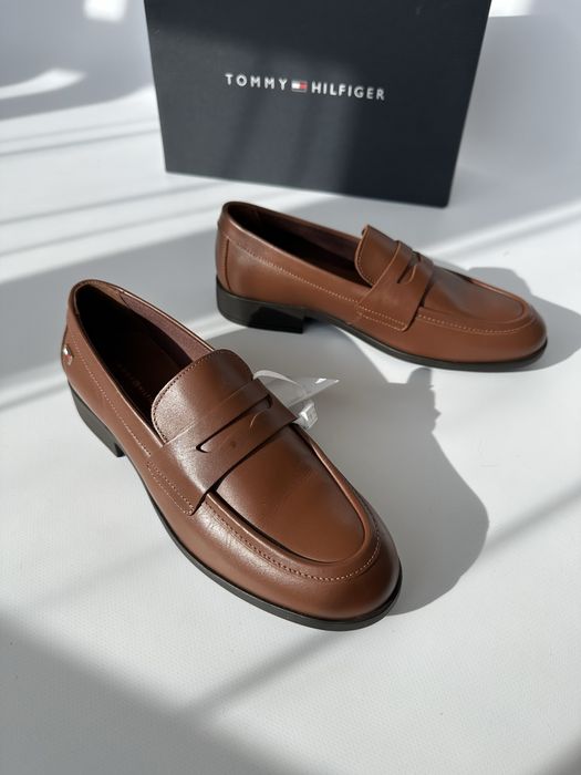 Жіночі лофери Tommy Hilfiger шкіра!