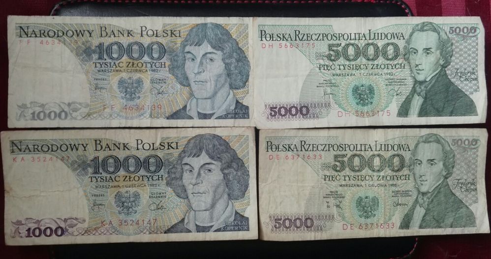 Banknoty i monety