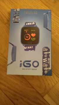 Smartwatch chlopięcy iGO, niebieski, NOWY w pudełku