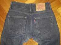 Niebieskie Spodnie męskie jeans Levis 535 W29L34