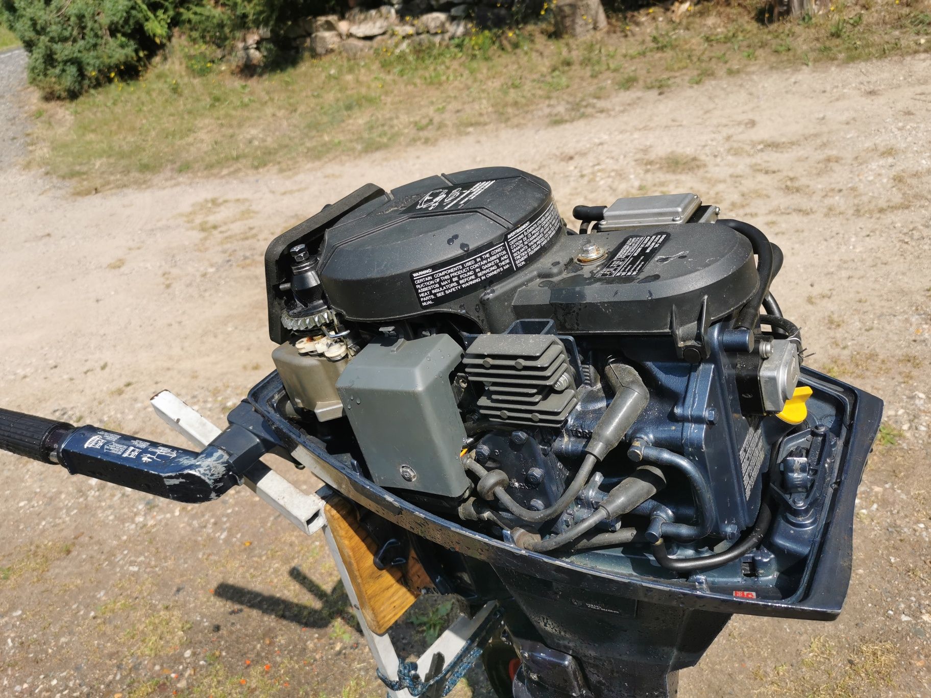 Silnik zaburtowy yamaha 8km stopa krótka, czterosuw.