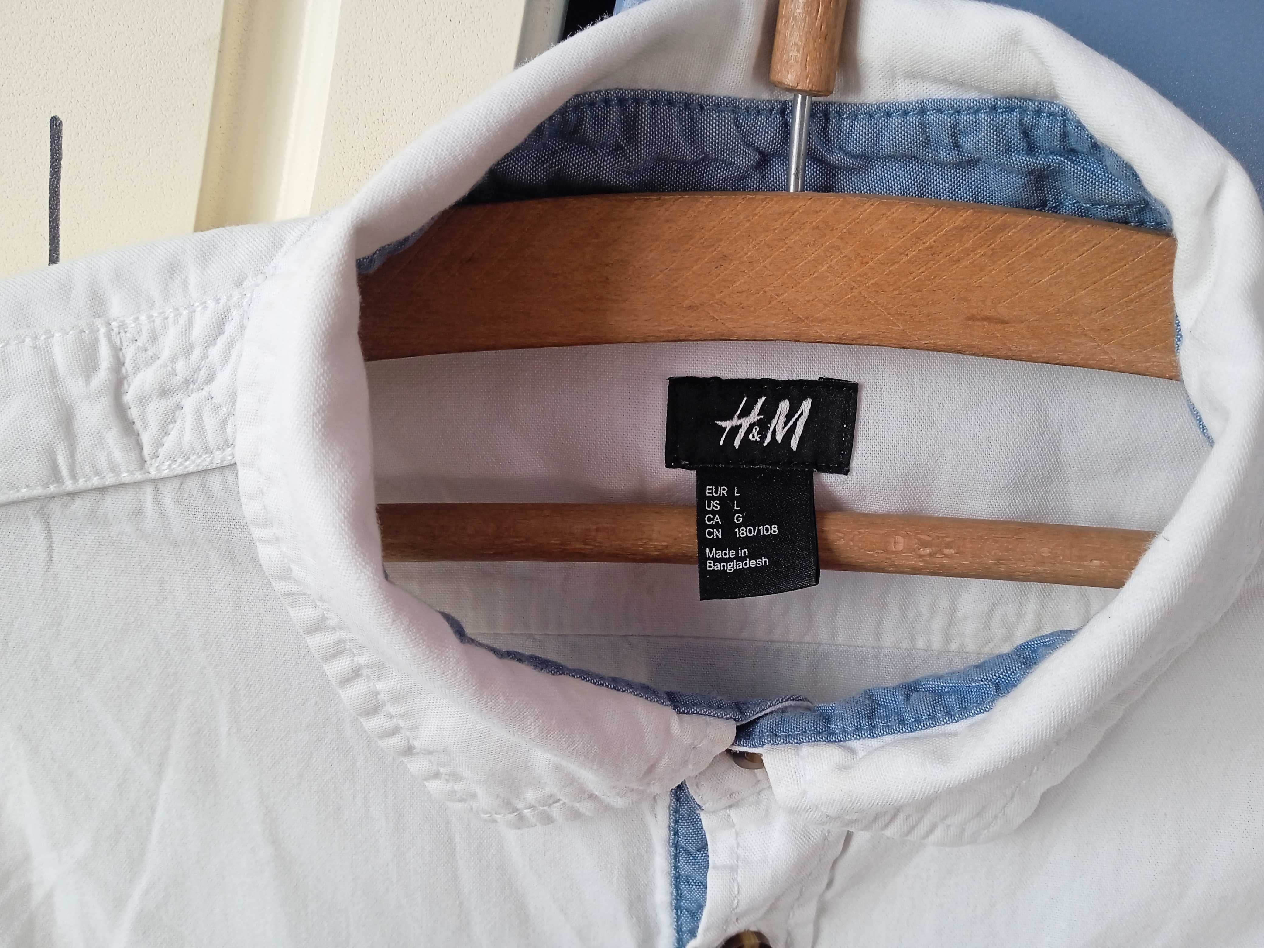 Стильна рубашка з погонами H&M