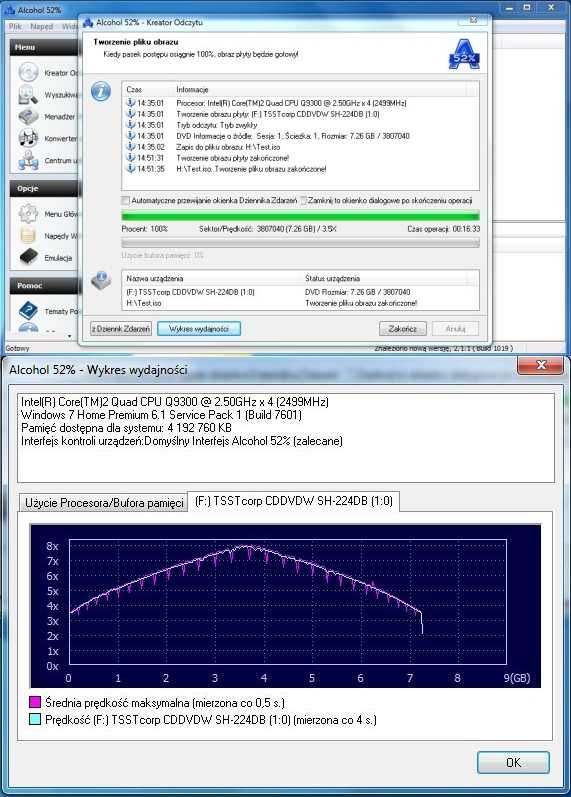 Nagrywarka DVD Samsung TSSTcorp CDDVDW SH-224DB
