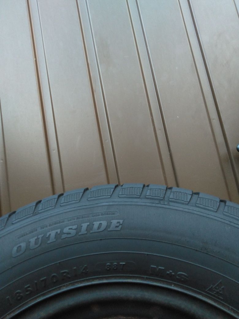 Koła Zimowe Opel 185x70r14" Corsa D,E,C,Adam,Astra,Vectra, 6mm. 4x100
