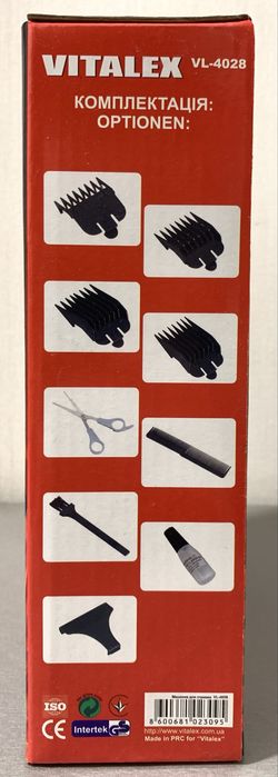 Машинка професиональная для стрижки волос VITALEX VL-4028 42 mm новая