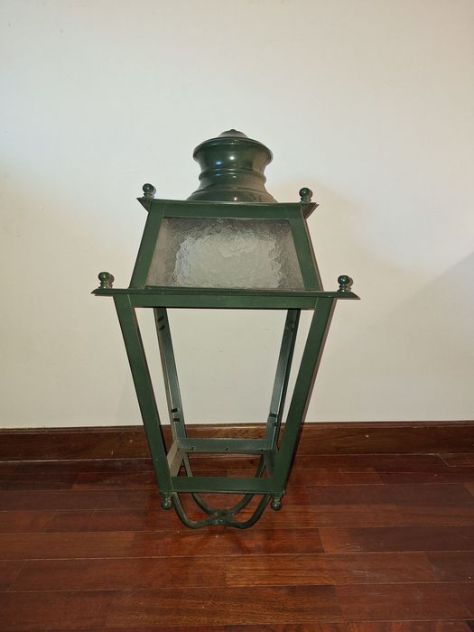 Candeeiro exterior verde