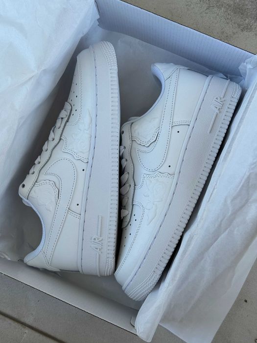 Кросівки Nike Air Force 1 White Roses premium