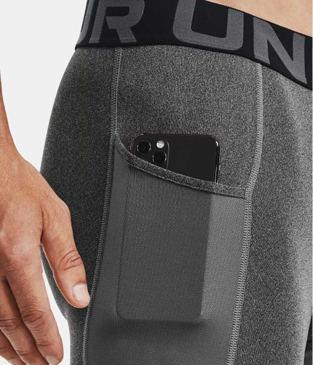 Męskie szare spodenki Under Armour HeatGear: różne rozmiary