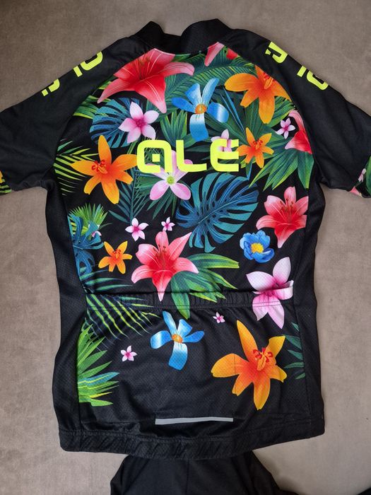 Koszulka "ale" i spodenki rowerowe rockrider 10 lat