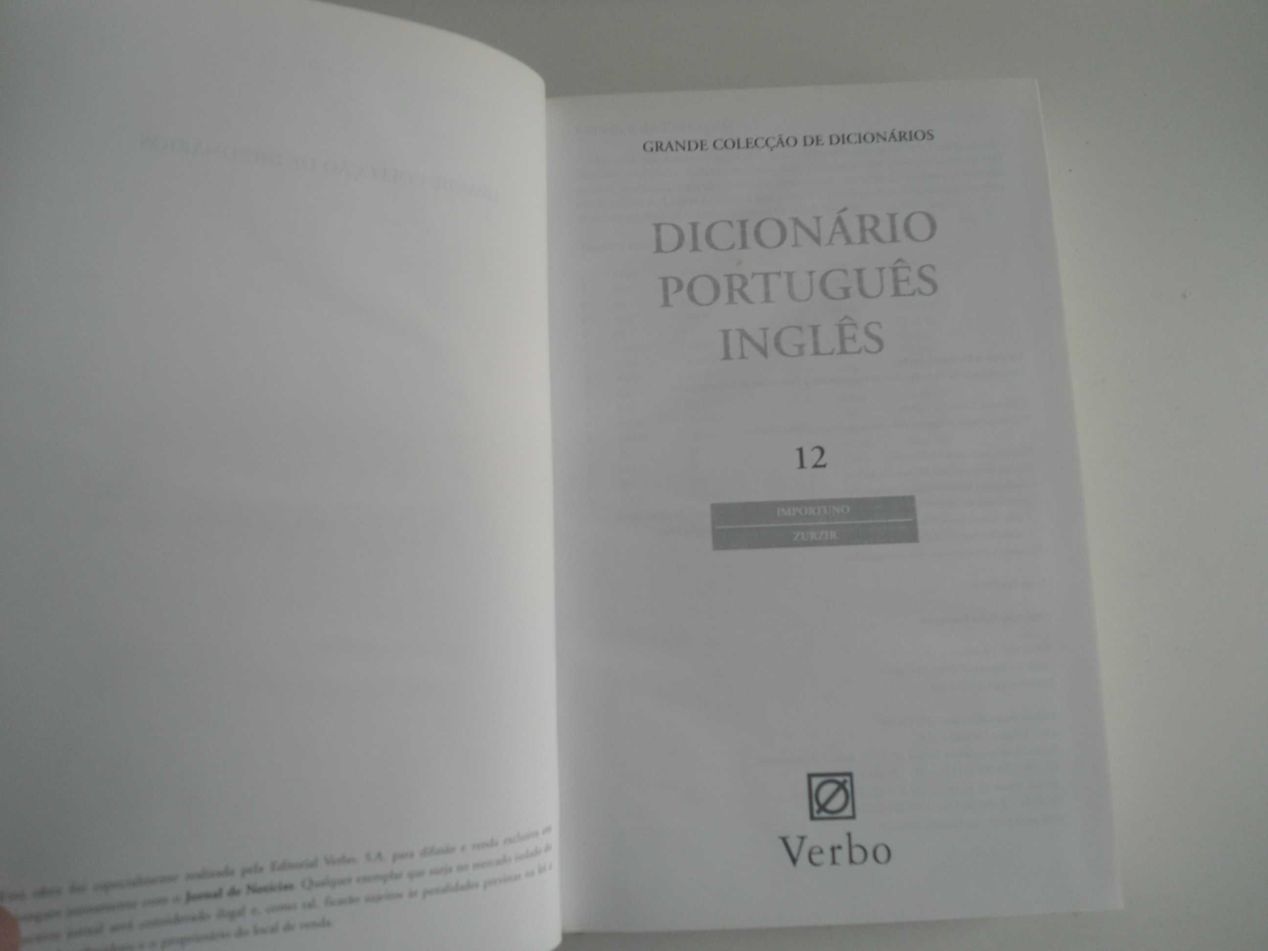Dicionário Português - Inglês