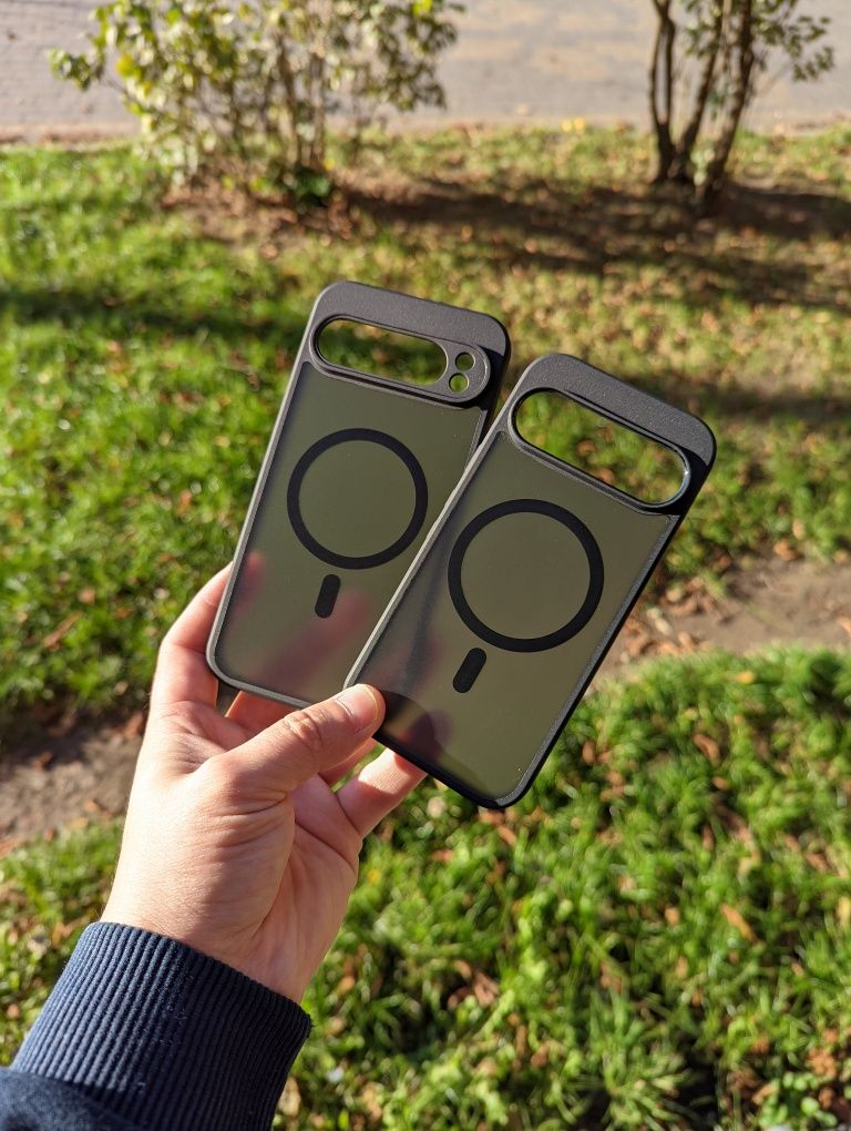 Google Pixel 9 Pro XL BQ MagSafe Matte Матовий чохол Протиударний чехо