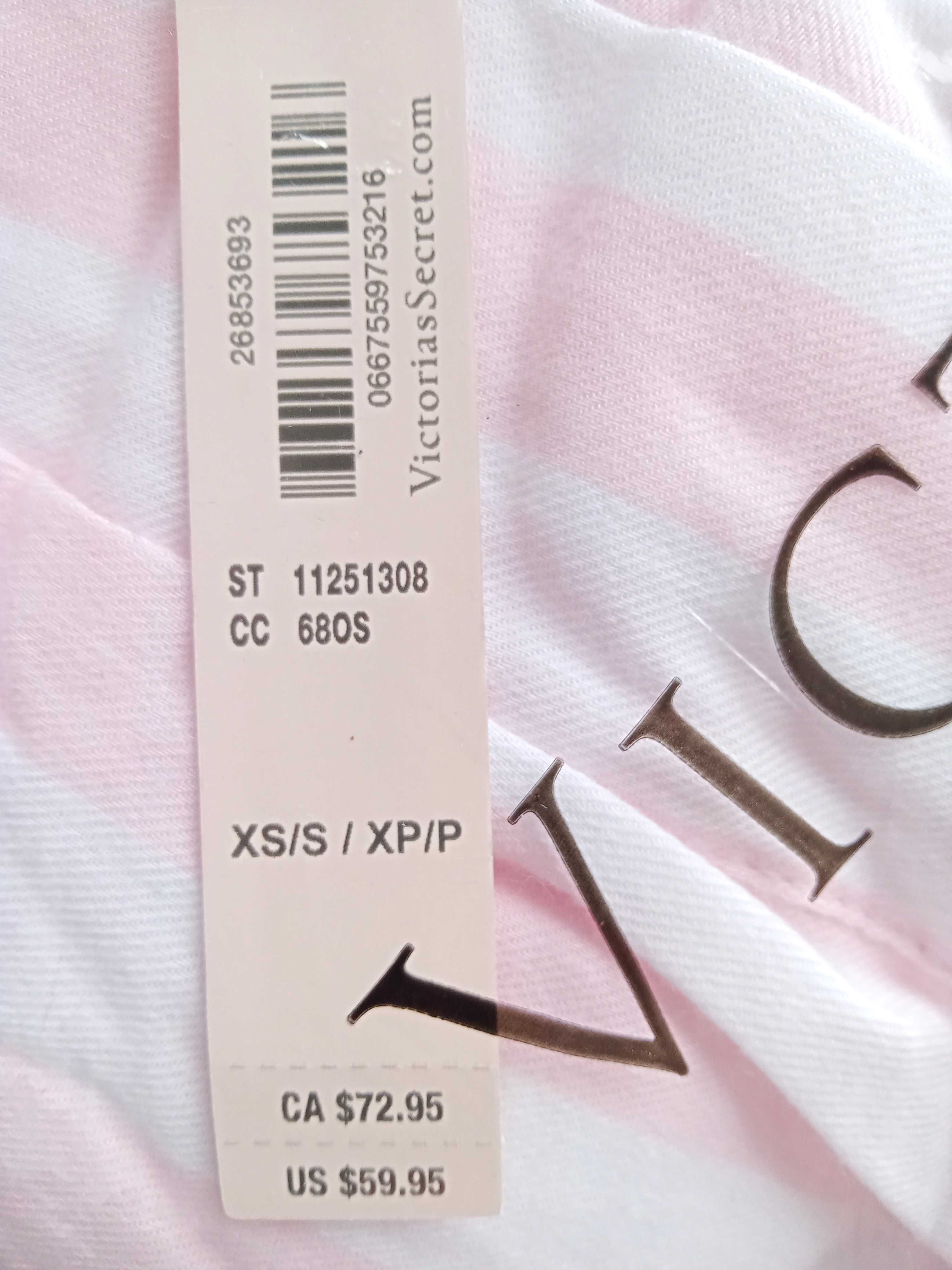 Victoria Secret Длинный халат XS/S Modal-Cotton Long Robe Модал хлопок