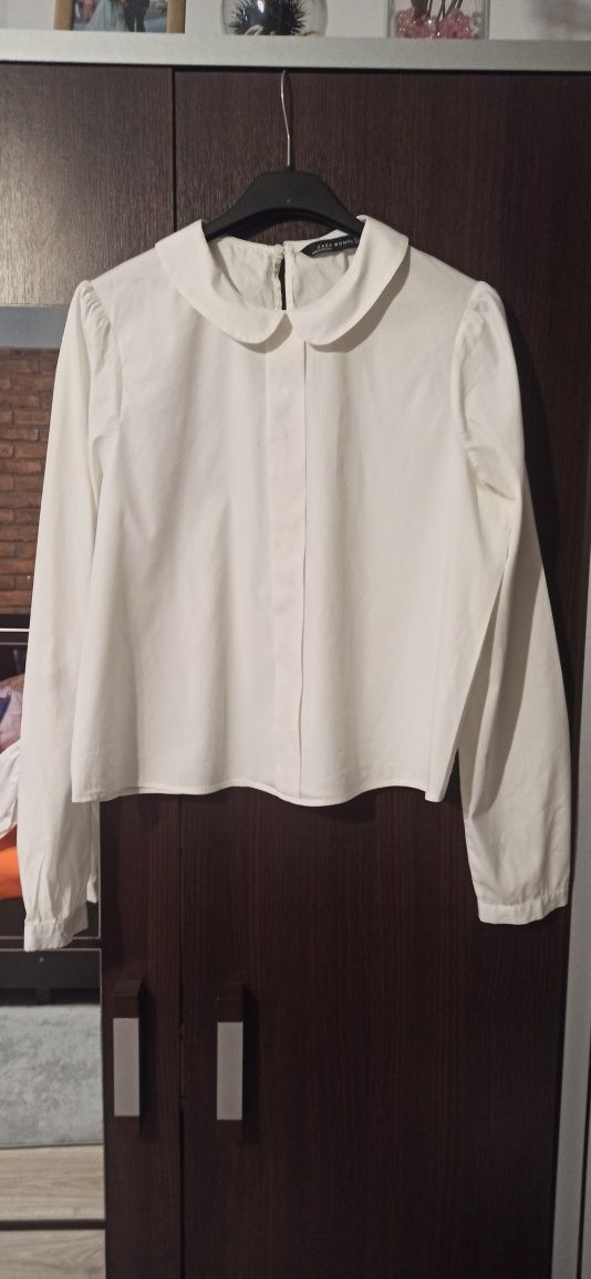 Bluzka koszula biała XS Zara