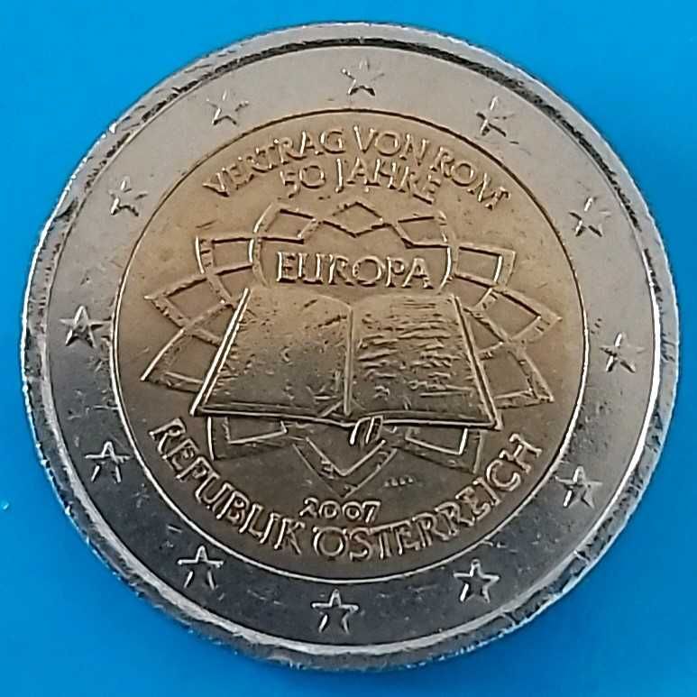 2 Euros de 2007 da Áustria, 50º Aniversário Tratado de Roma