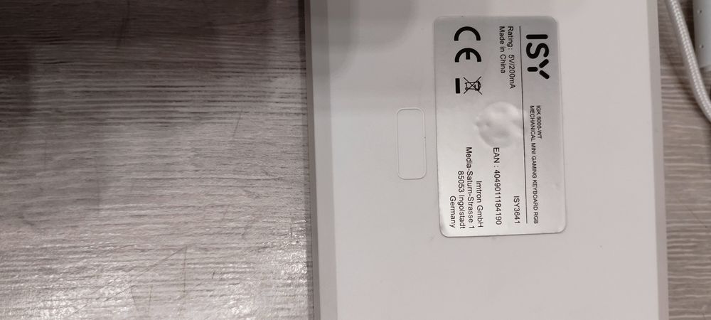 Игровая клавиатура ISY