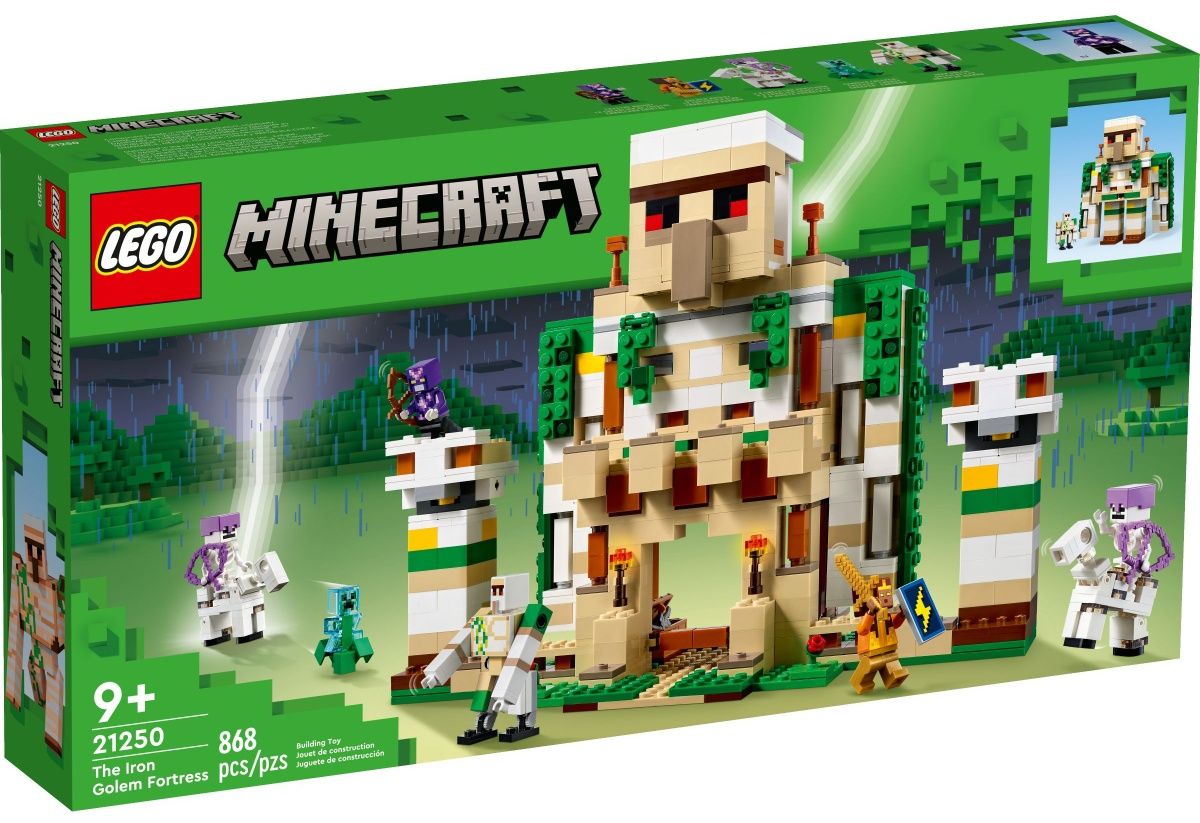 Lego Minecraft Bitwa i Forteca 2w1 21246 i 21250 Nowe!
