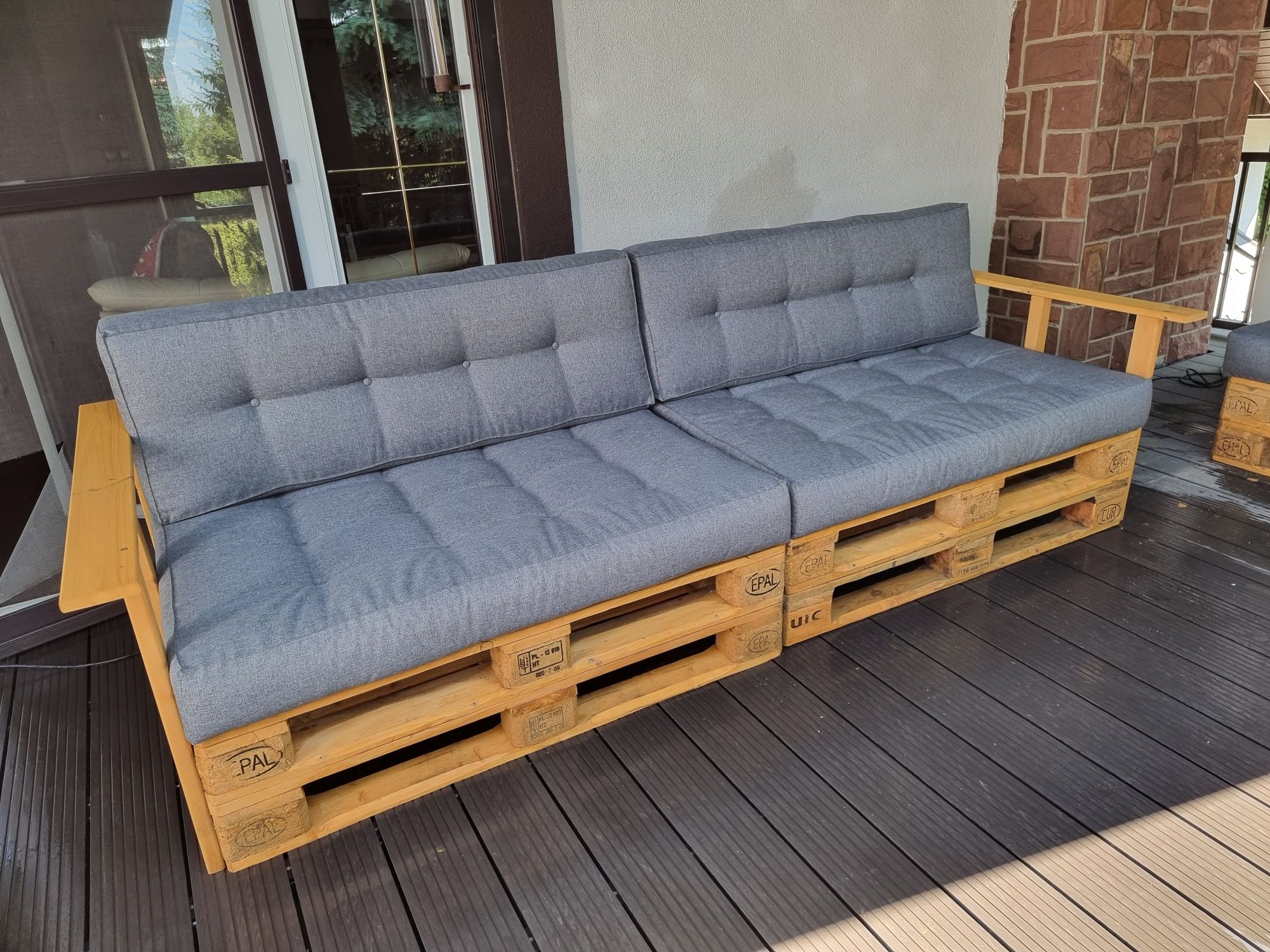 Meble z palet sofa z palet