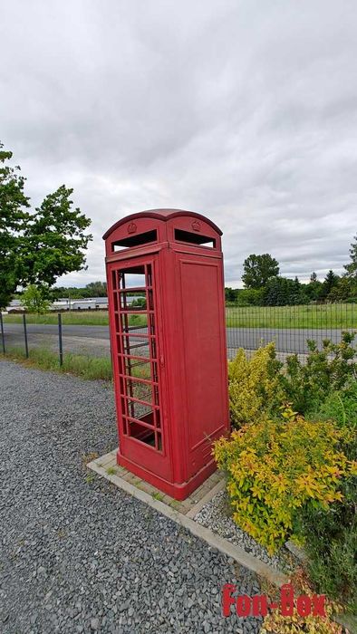 Oryginalna Angielska Budka Telefoniczna K6 kabina kiosk