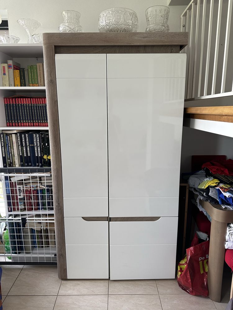 Biała szafa Irma 100cm