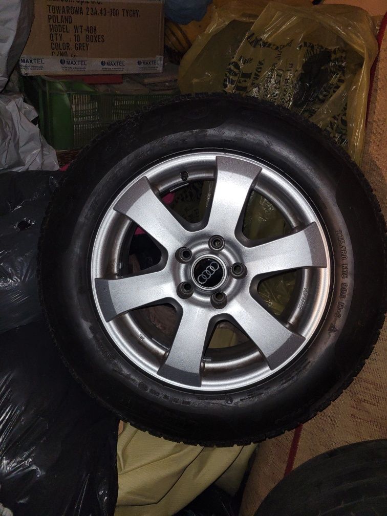 opony zimowe 16" z felgami