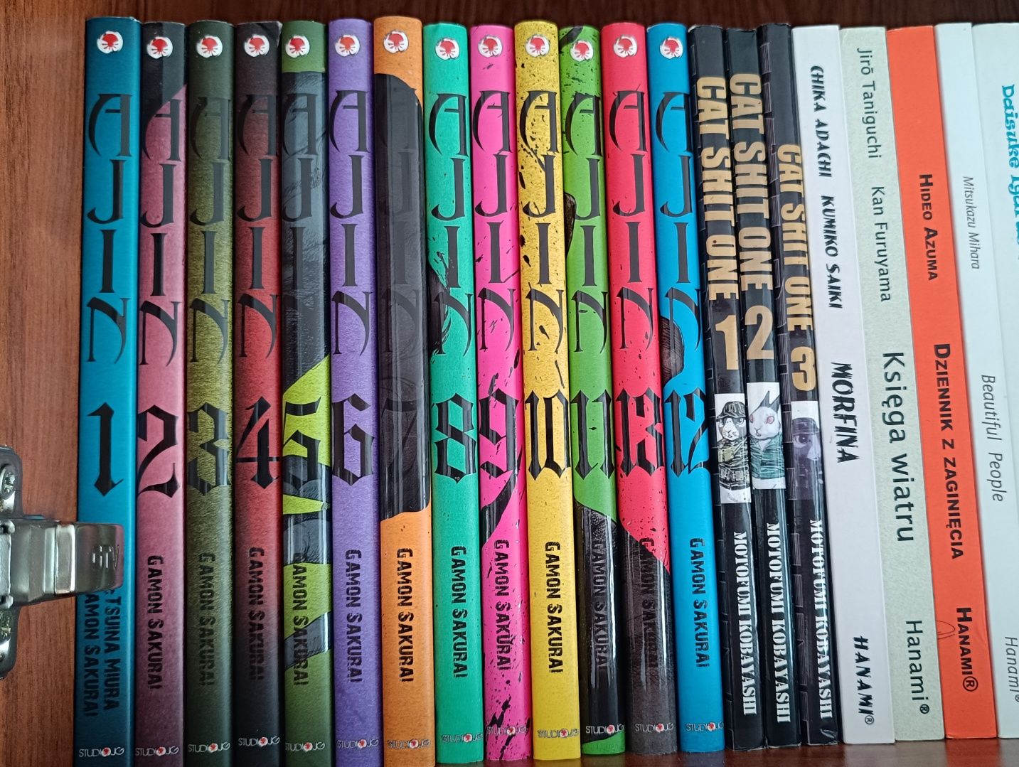 Manga Ajin, tomy 1-13
