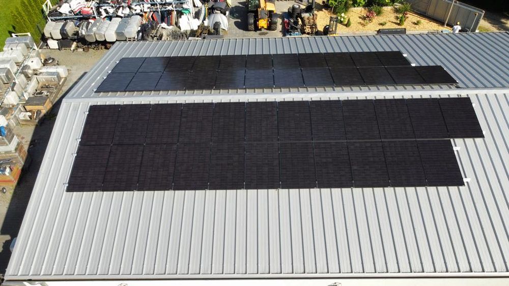 Instalacja fotowoltaiczna 10,235 kWp + 10,24 kWh magazyn energii