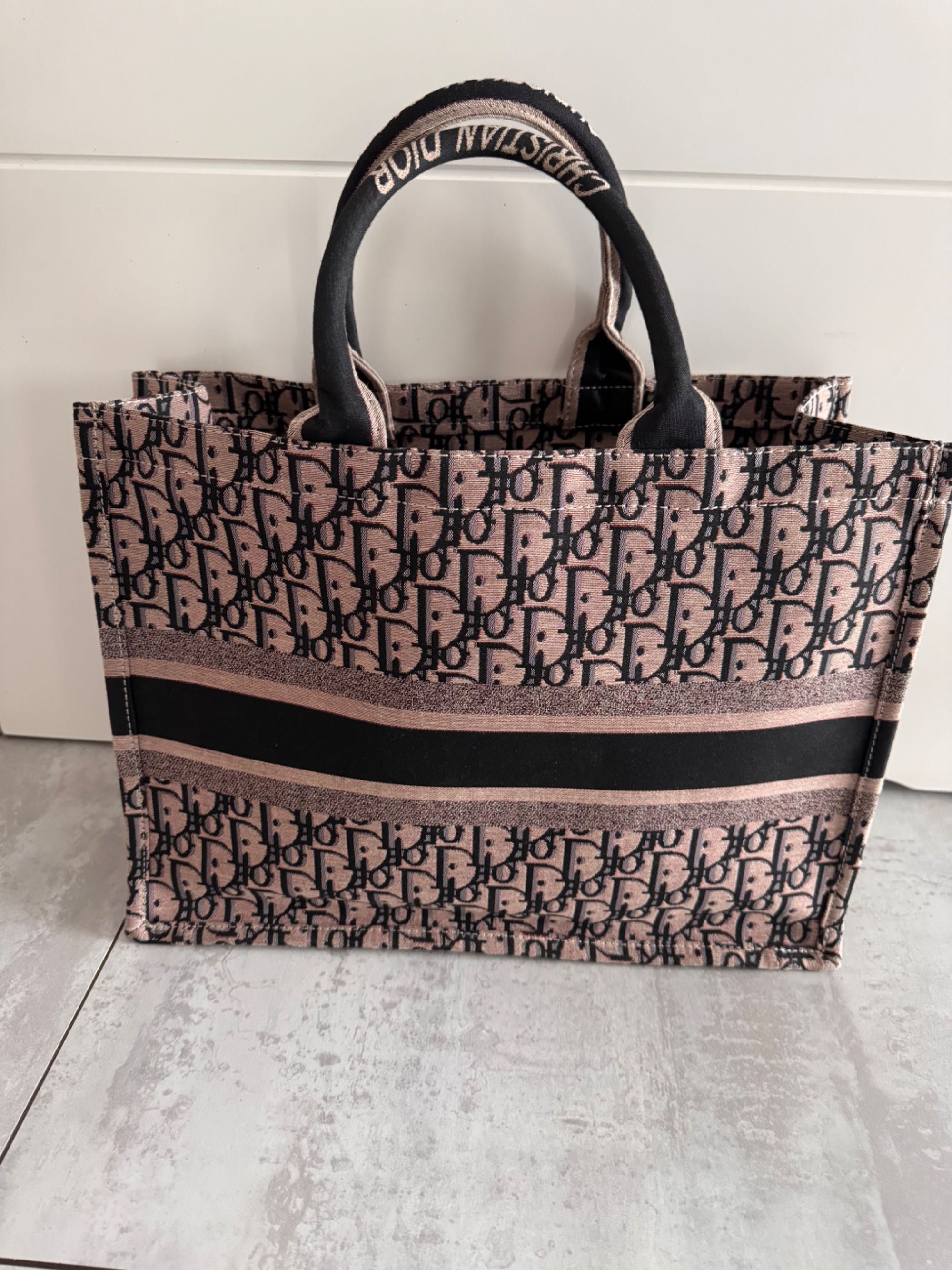 Dior book tote torba logo