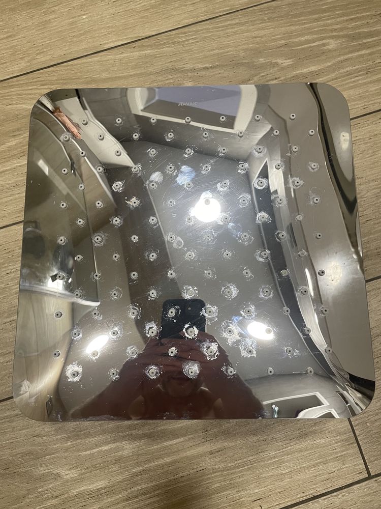 Верхний душ Ravak Slim Chrome 300x300 мм