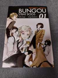 Manga "Bungou Stray Dogs", tom 1-4 - stan idealny