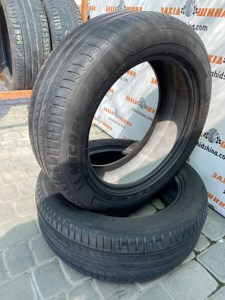 Шини б/у комплект 4шт 215/55R17 Michelin Primacy 3 2017р (4,5мм)