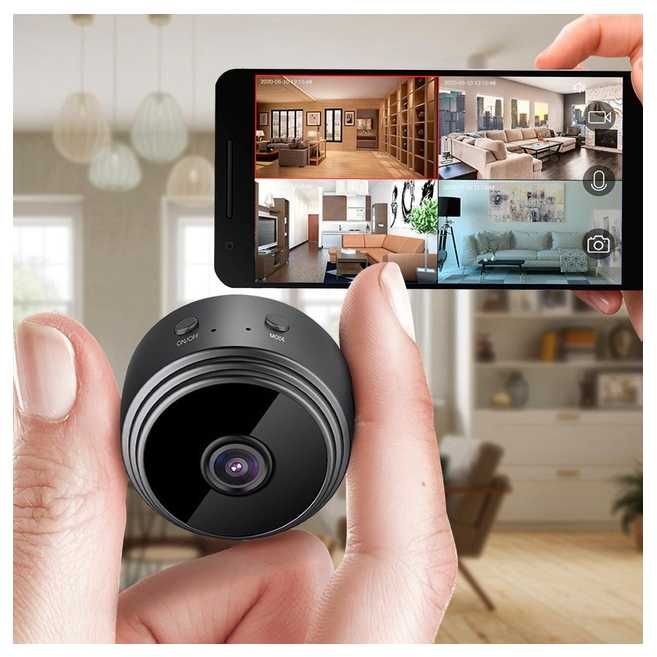 Mini kamera IP Full HD, Wi-Fi, noktowizor, detekcja ruchu ttst990