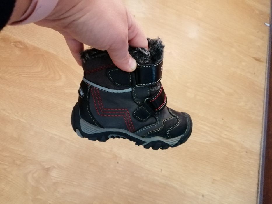 Kozaki chłopięce rozmiar 22 wkładka 14cm