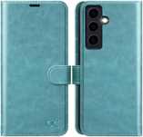 OCASE etui skórzane z klapką Samsung Galaxy S24 / S25 portfel miętowe