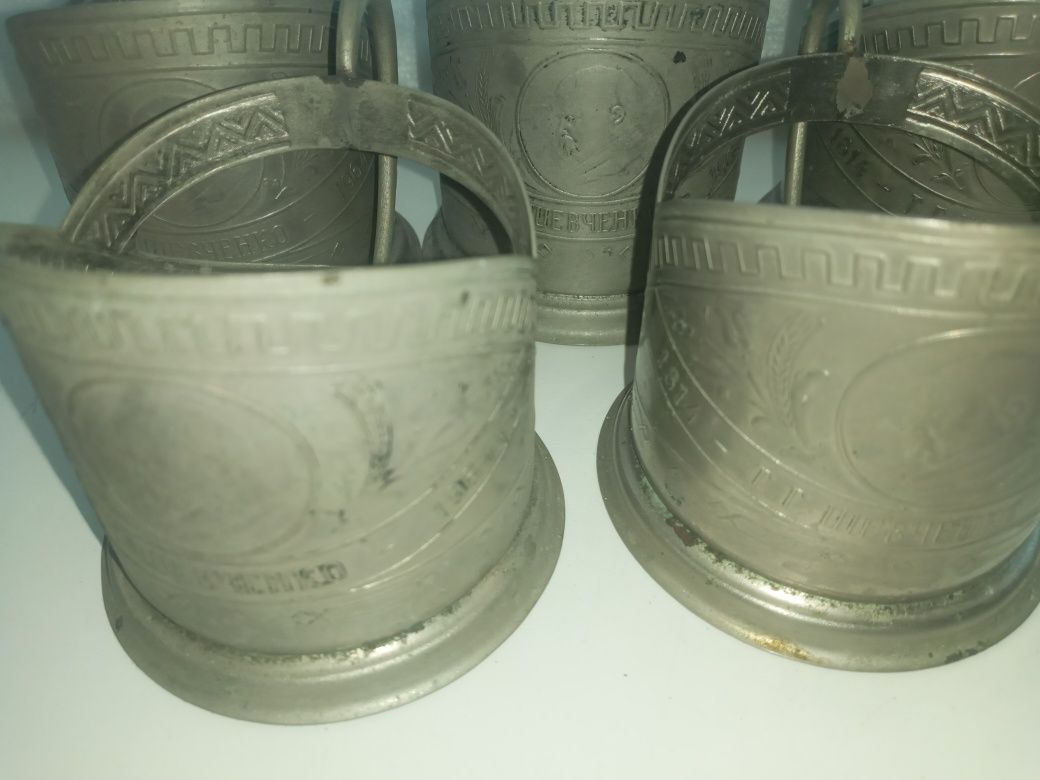 Підстаканники олімпіада 80, Т.Г.Шевченко і  космос