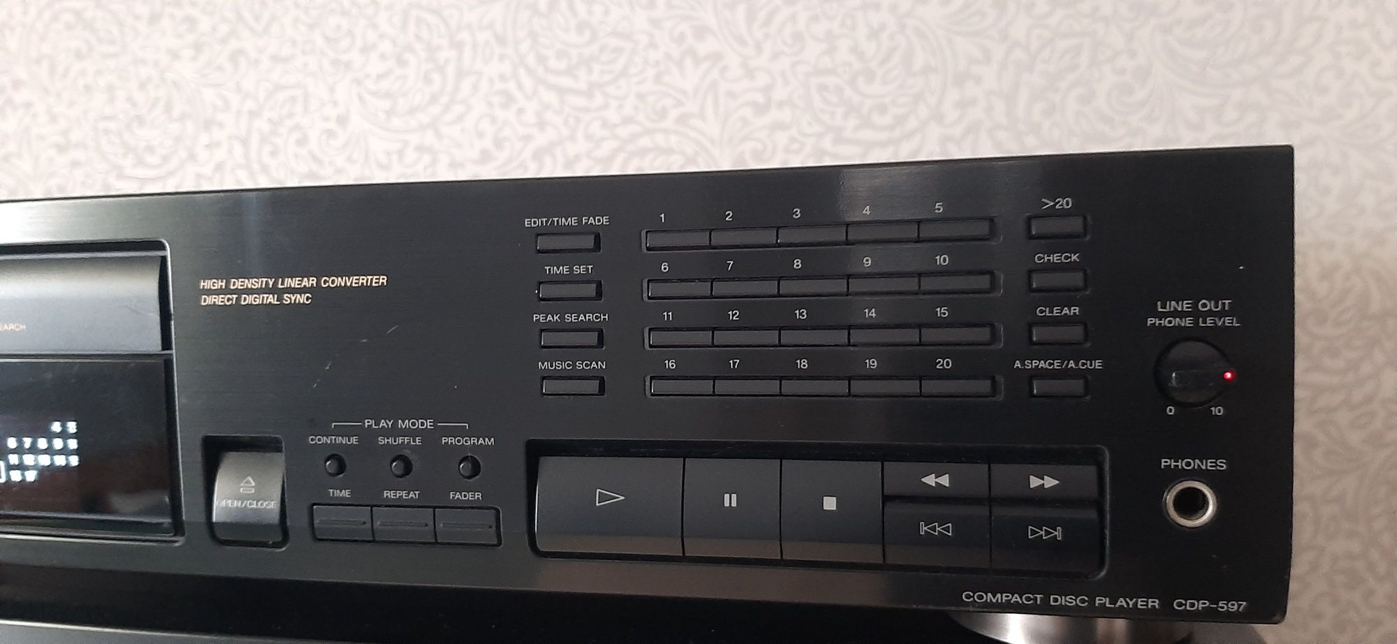 Sony Odtwarzacz CD CDP-597