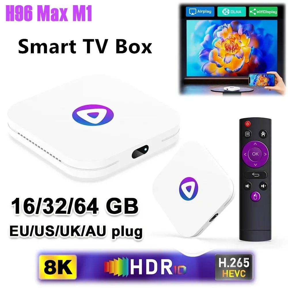 H96MAX m1 4/64 sweet tv, youtv безкоштовно