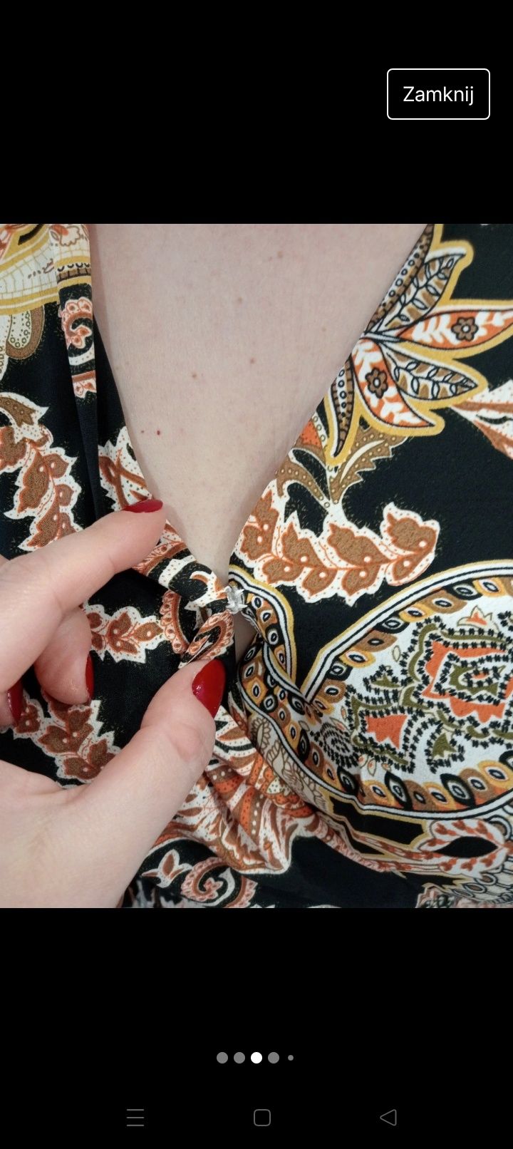 Sukienka elegancka midi