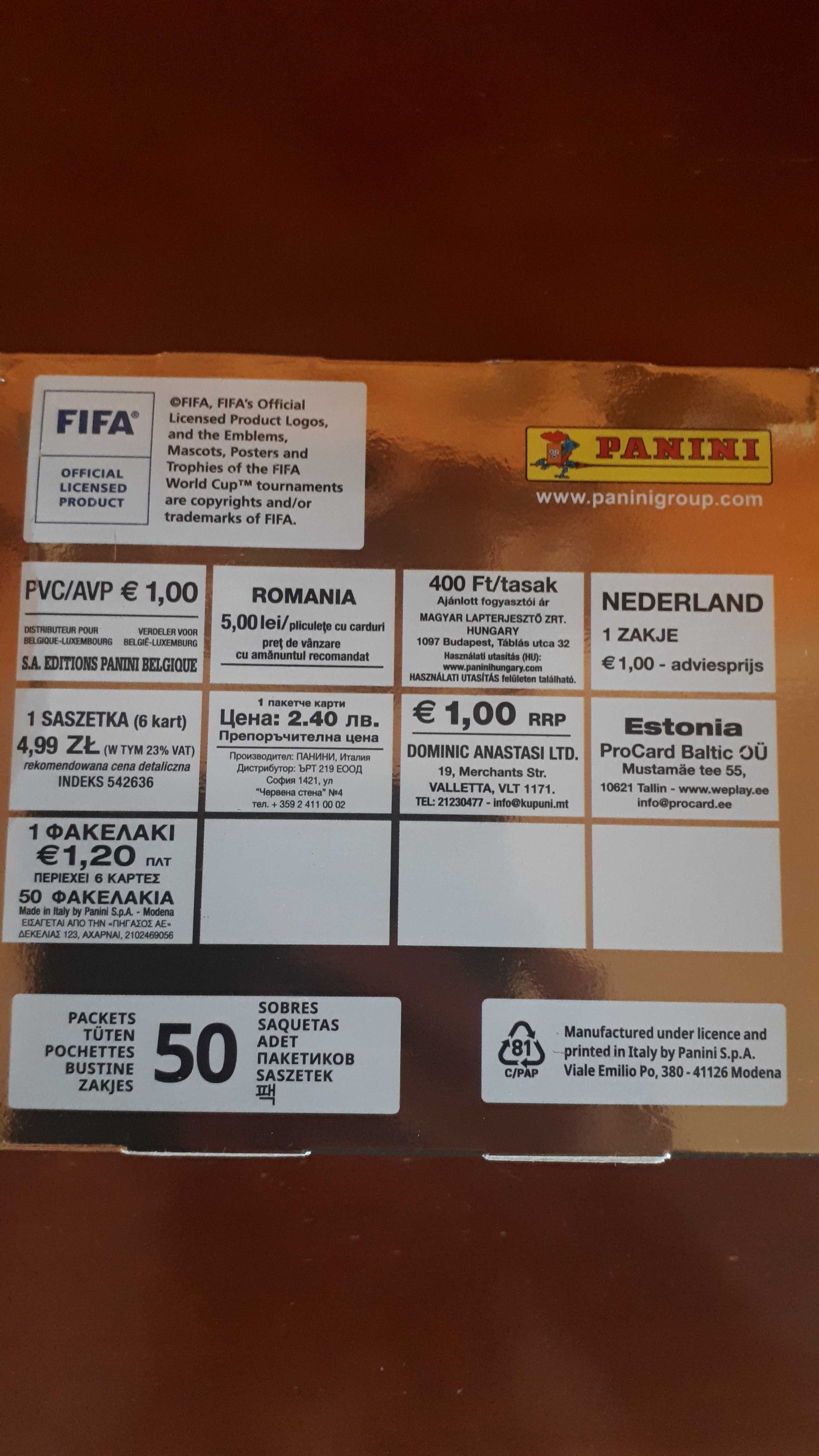 Fifa 365 seria 2023  50 saszetek box