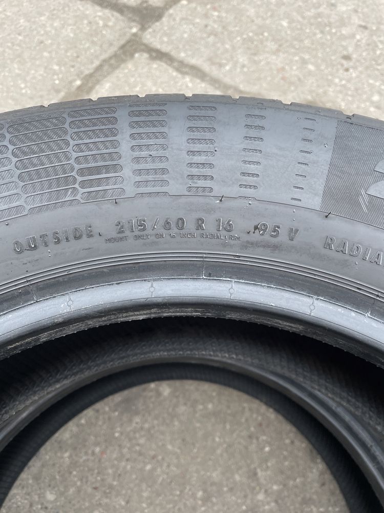 Continental 215/60r16 95V Conti Eco Contact 5 - 2szt opony letnie