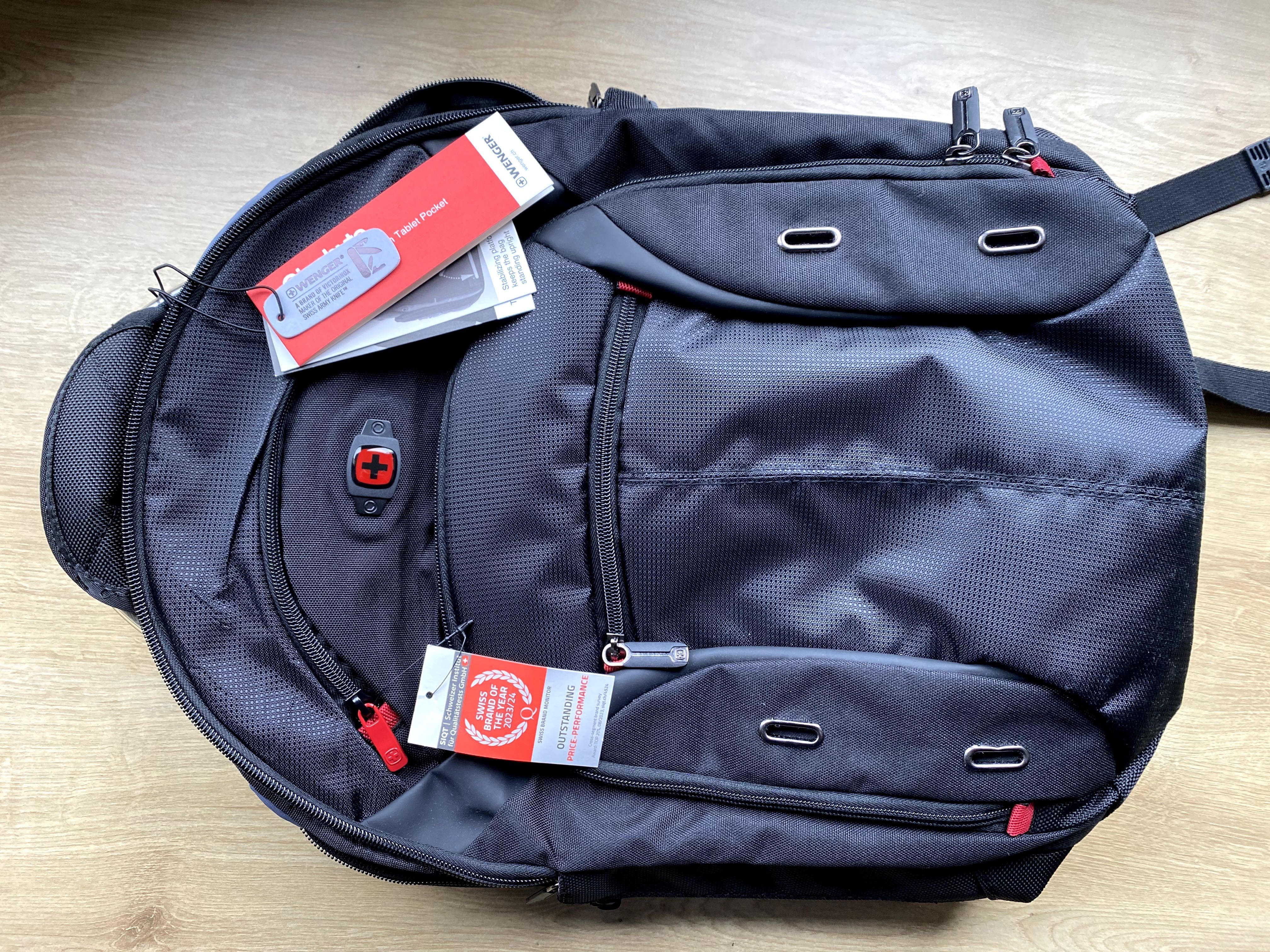 Elegancki biznesowy plecak na laptopa 16" cali Wenger Gigabyte