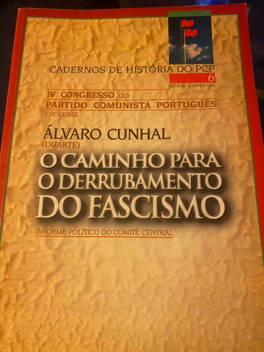 livro caminho para o derrubamento do fascismo alvaro cunhal