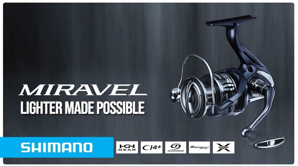 Shimano Miravel Ci4+ 2500s, 3000