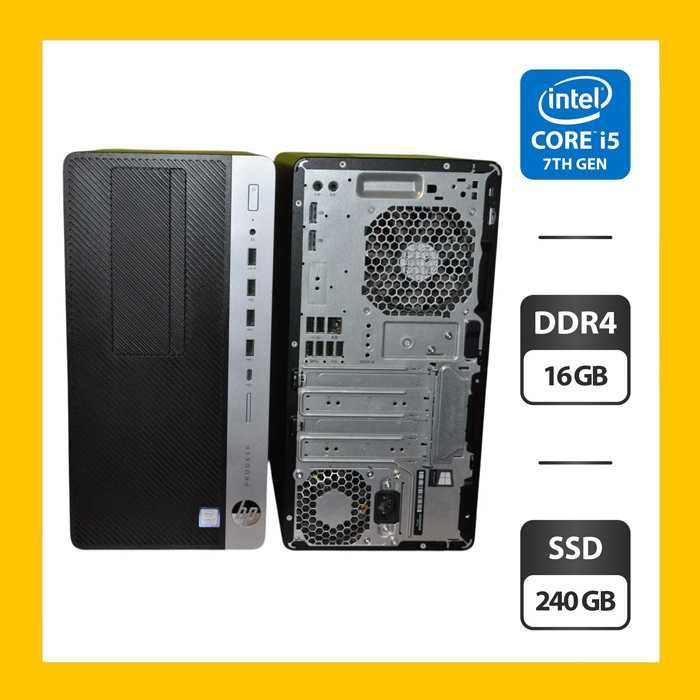 Комп'ютер HP ProDesk 600 G3/Core i5-7500/16GB DDR4/240GB SSD/HD 630