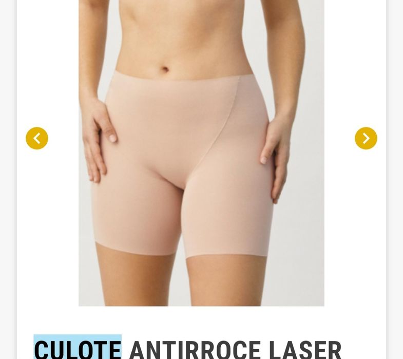 Boxer sem costuras antirroce