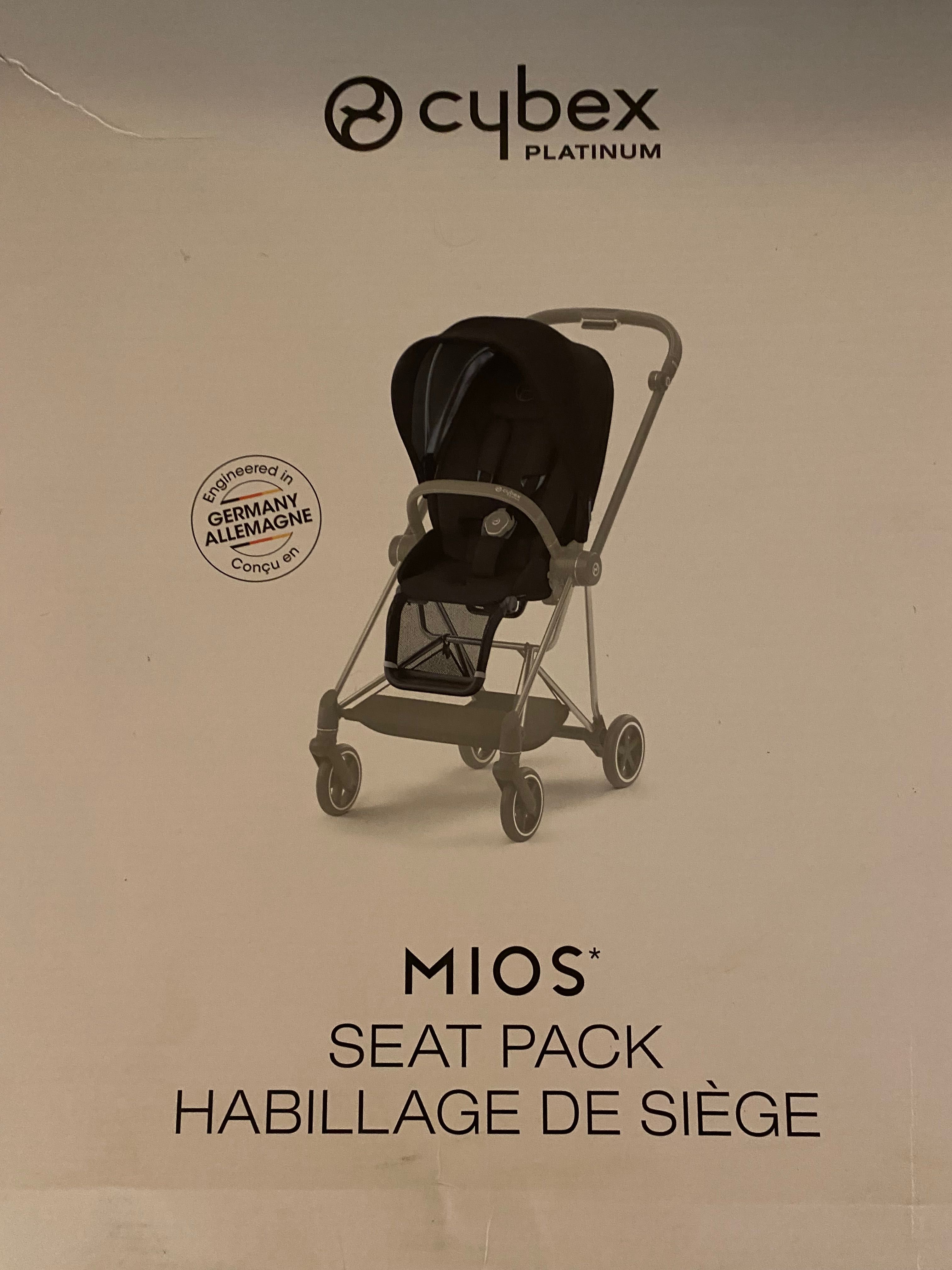 Nowy wózek Cybex Mios 2w1 – Pearl Grey – oryginalnie zapakowany