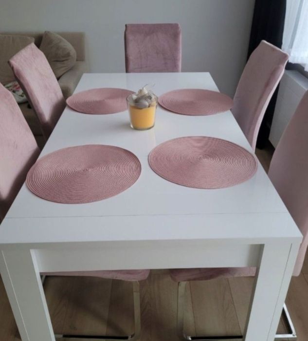 Pokrowce PREMIUM Welurowe różowe glamour modne westwing ikea
