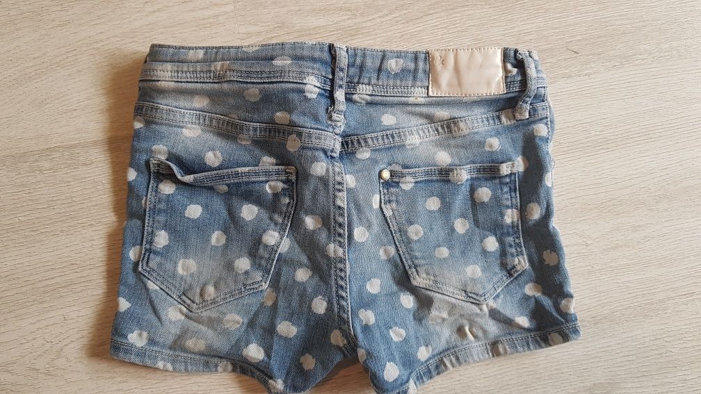 Denim spodenki jeans roz. 122